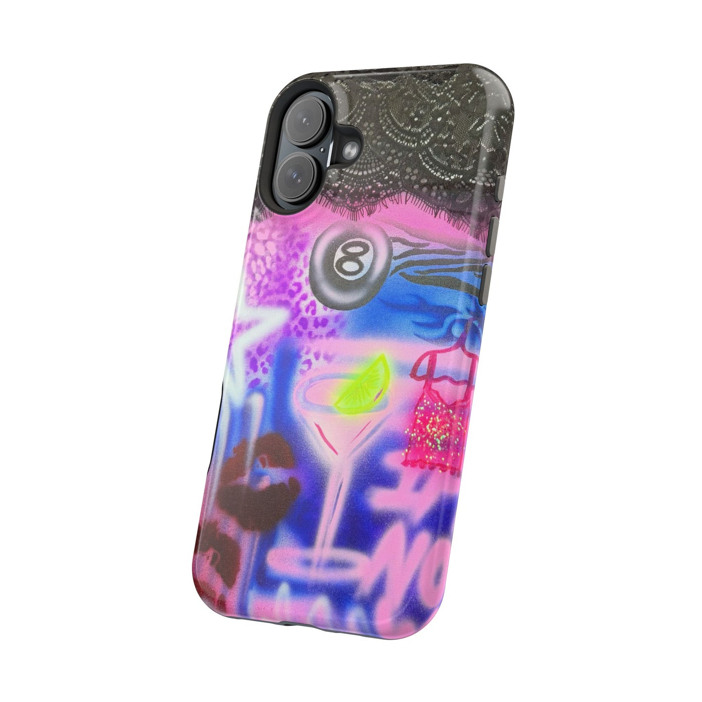MagSafe "dream life" airbrush iPhone case