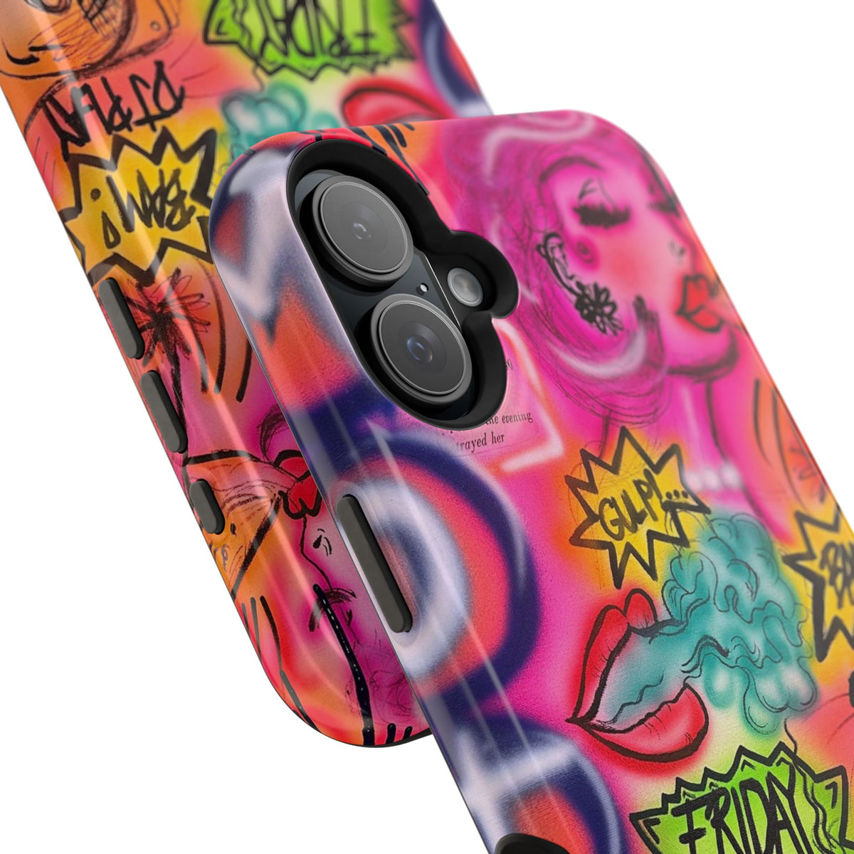 MagSafe „Vegas Ventures“ Airbrush iPhone-Hülle