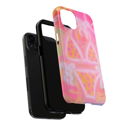 "yellow polka dot bikini" airbrush iPhone case