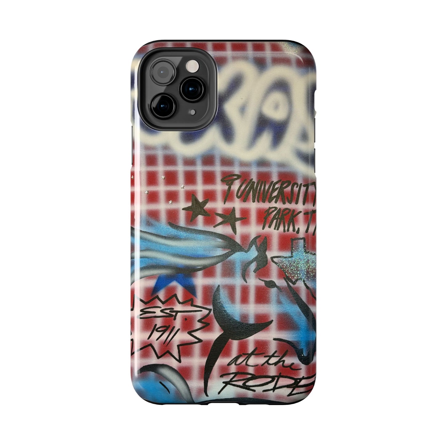 "texas" airbrush iPhone case