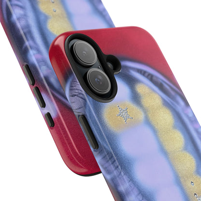 "bite me bling" airbrush iPhone case