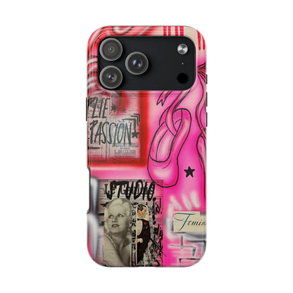"plié passion” airbrush iPhone case