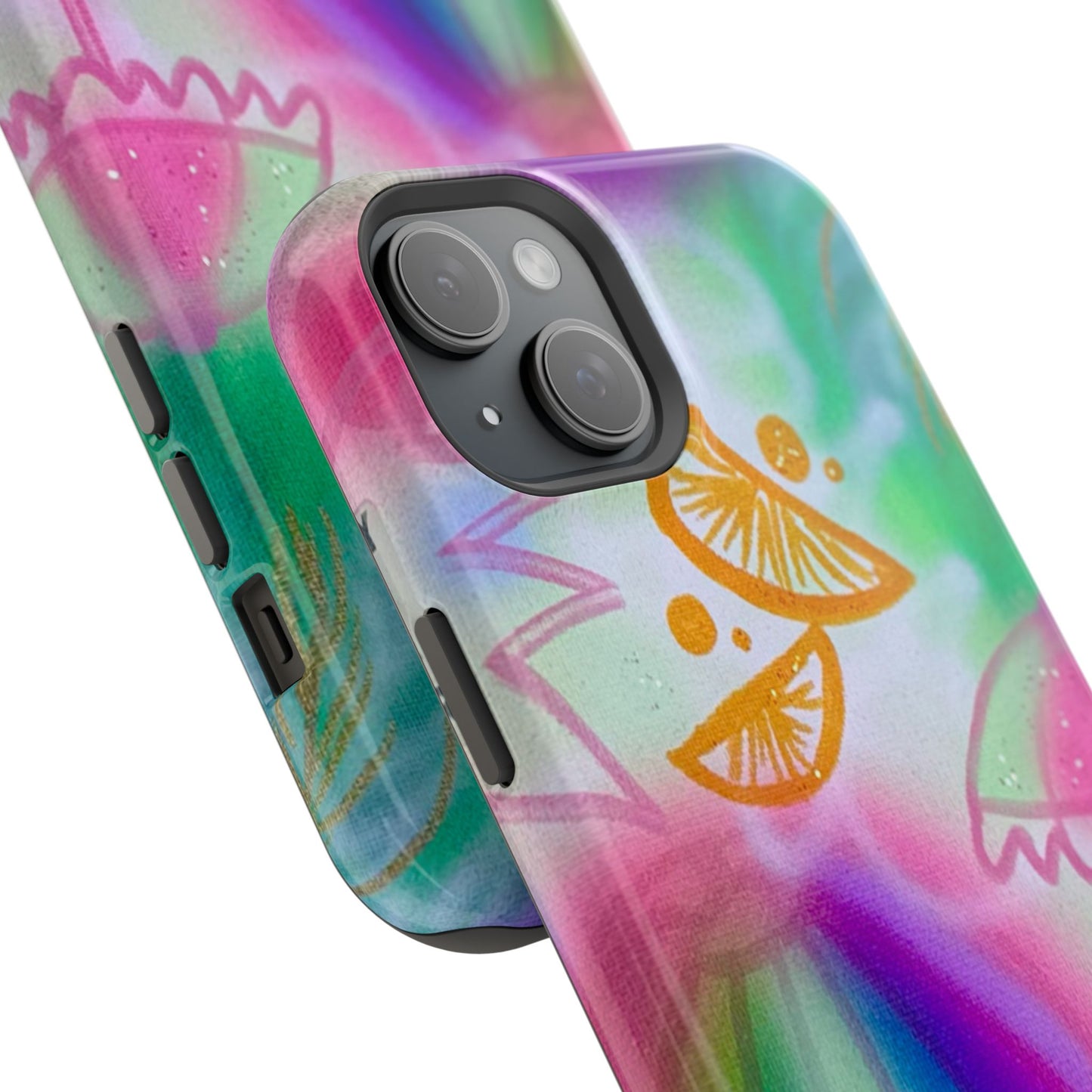 MagSafe "on the beach" airbrush iPhone case