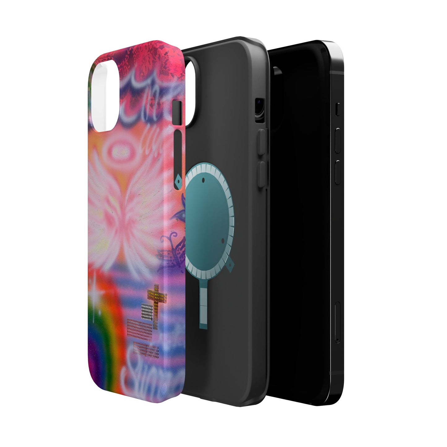 MagSafe "summer bliss" airbrush iPhone case