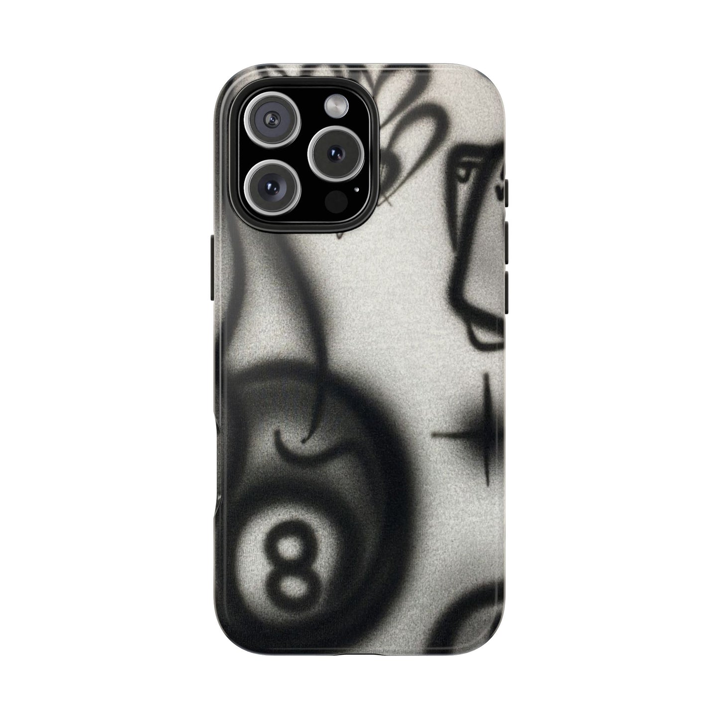 "hidden ace" airbrush iPhone case