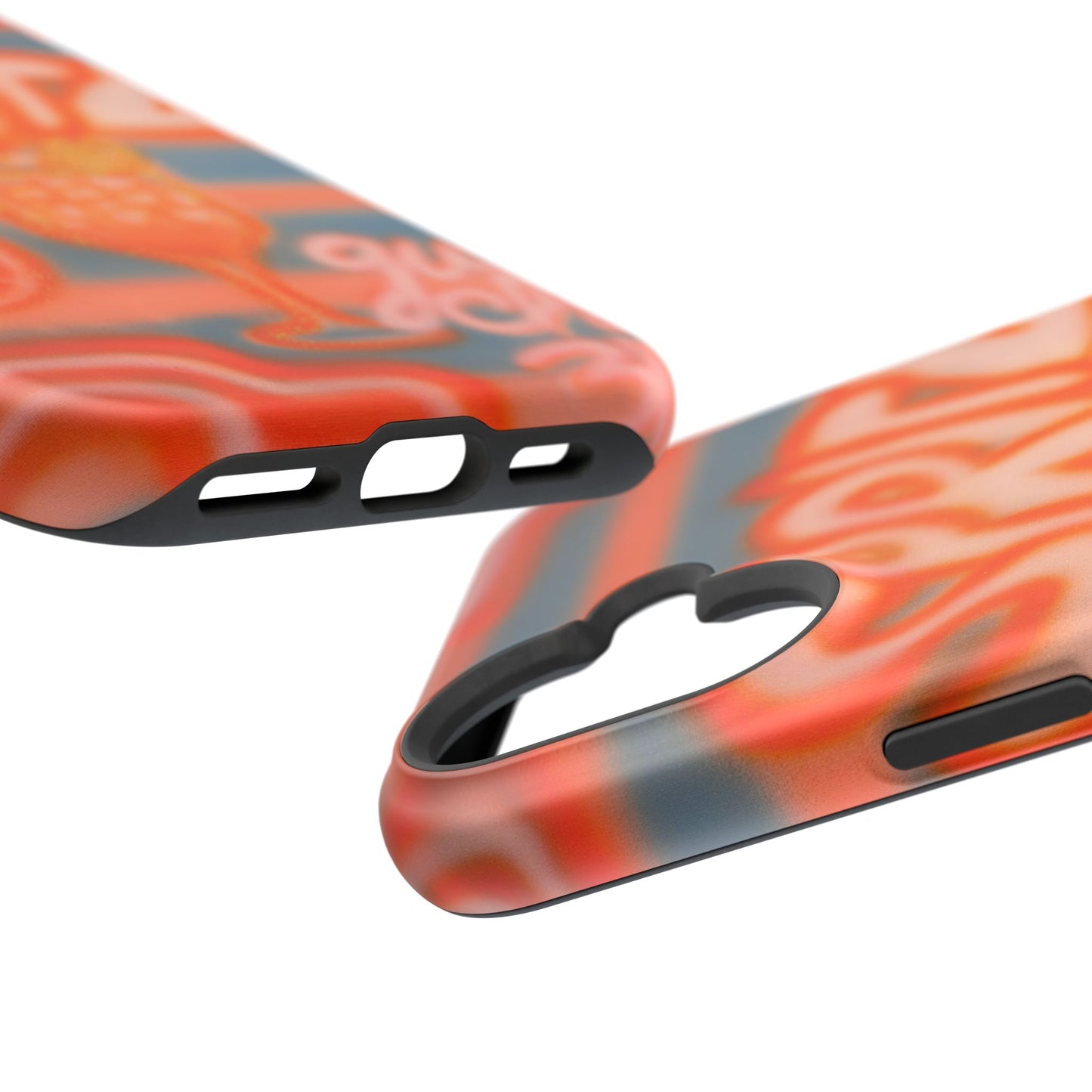 MagSafe "aperol spritz pt. 2" airbrush iPhone case