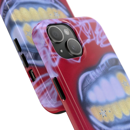 "tooth drip" airbrush iPhone case