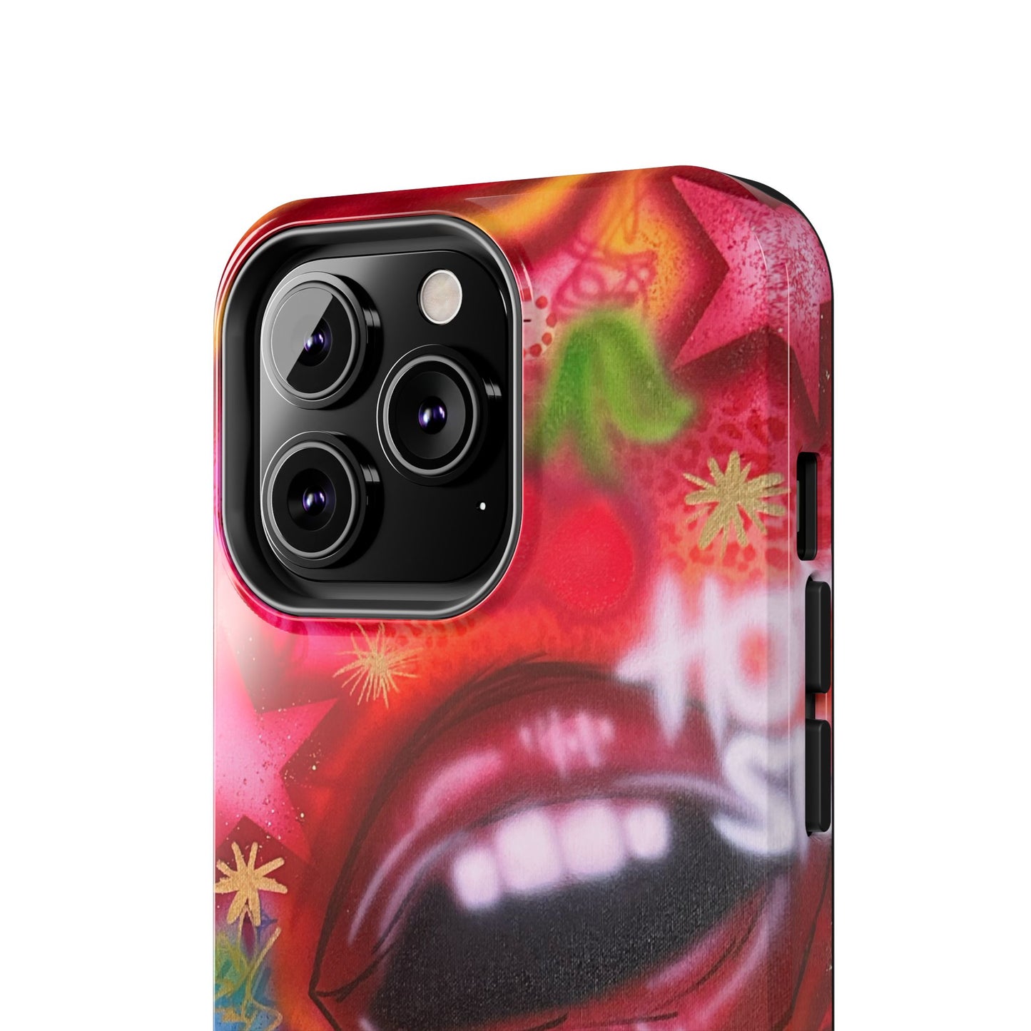 "hot stuff" airbrush iPhone case