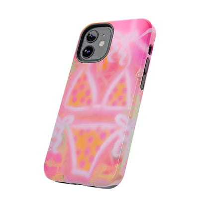 "yellow polka dot bikini" airbrush iPhone case