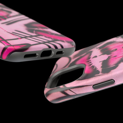 MagSafe "glossy pout" airbrush iPhone case