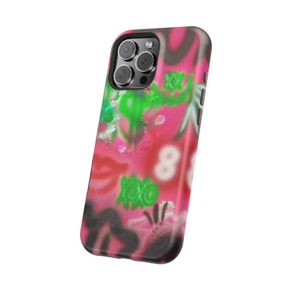 MagSafe "electr!c dreamz" Airbrush iPhone Hülle
