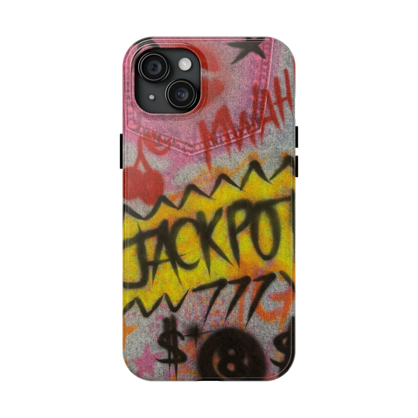 "jackpot!" airbrush iPhone case