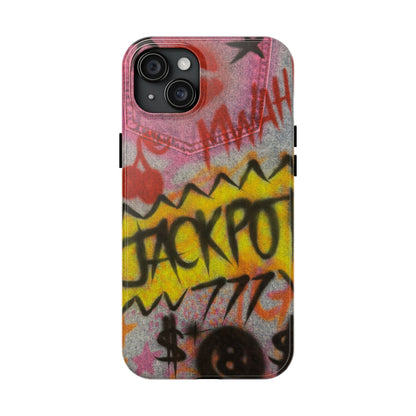 "jackpot!" airbrush iPhone case