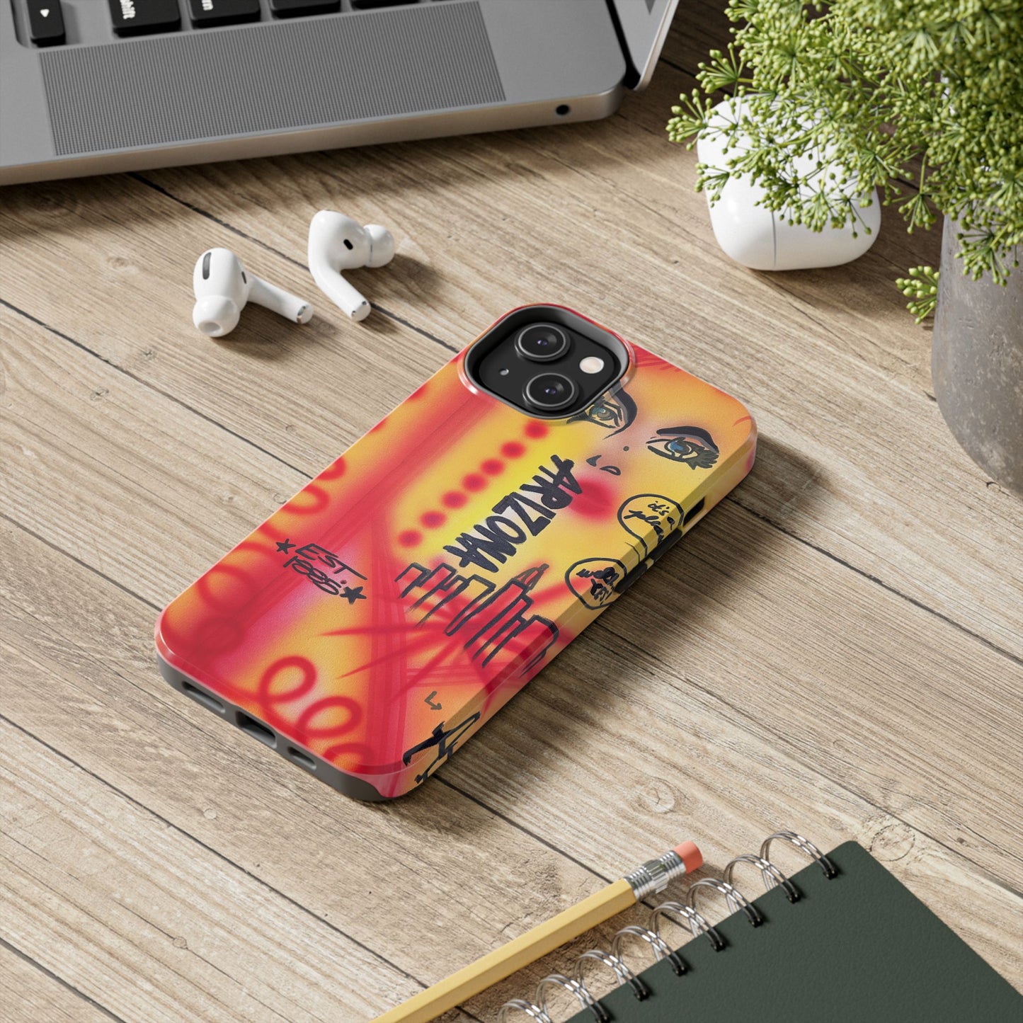 "arizona state university" airbrush iPhone case