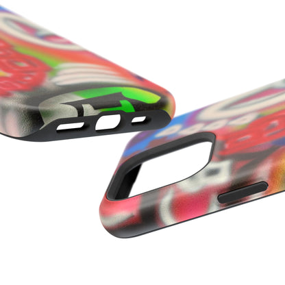 MagSafe „lock it in, lover“ Airbrush iPhone-Hülle