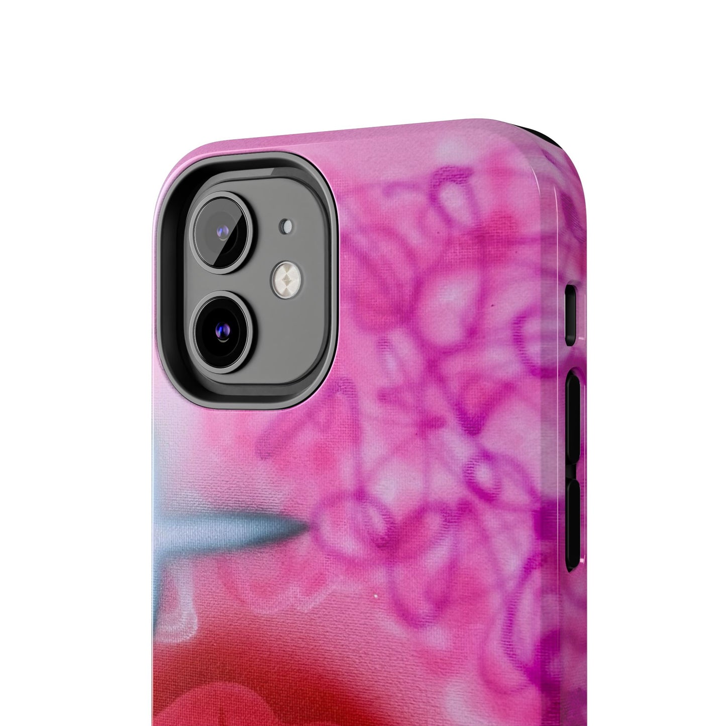 "glitter aura" airbrush iPhone case