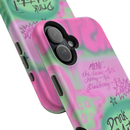 MagSafe "matcha!" airbrush iPhone case