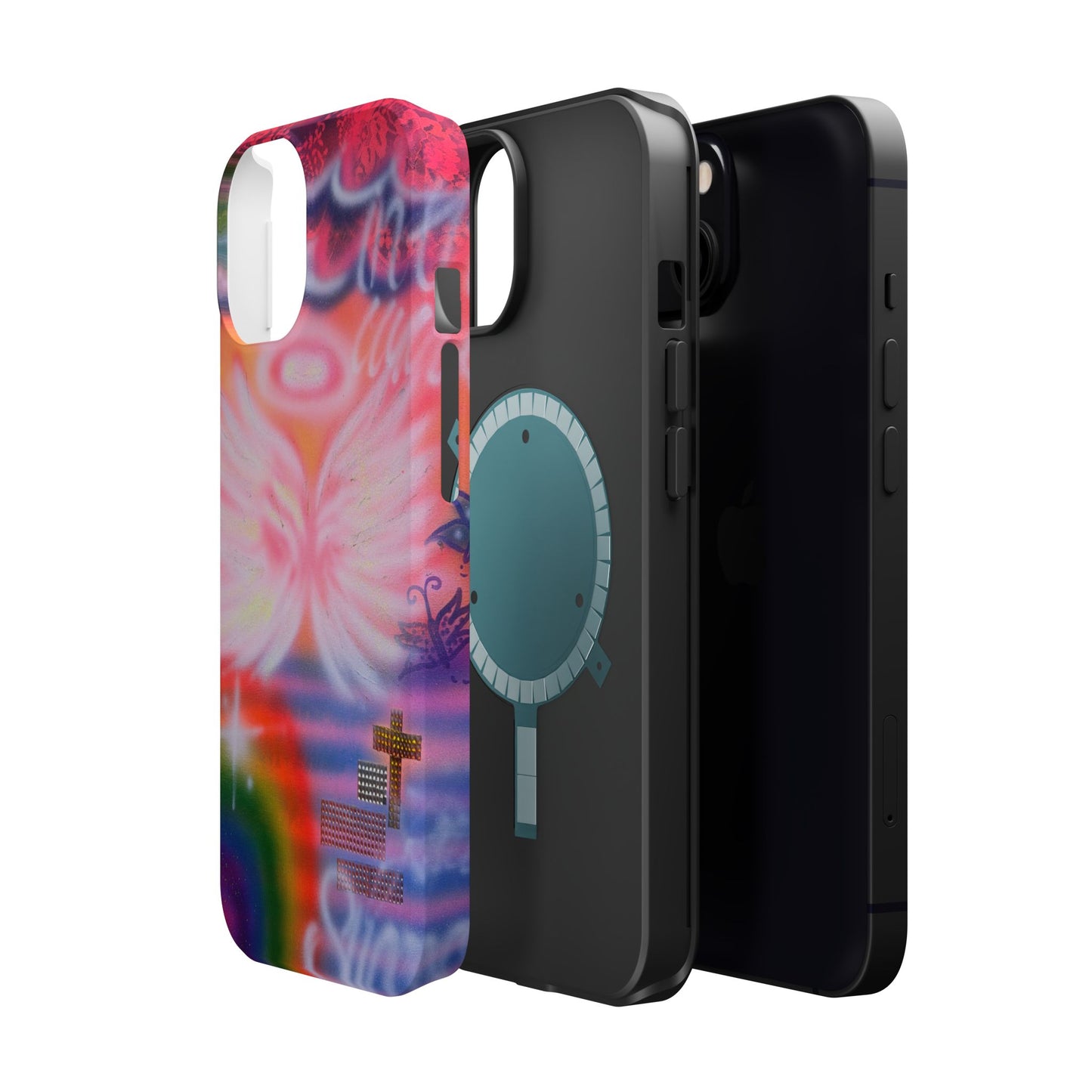 MagSafe "summer bliss" airbrush iPhone case