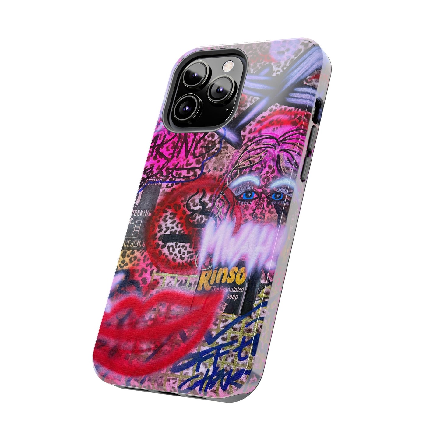"taking flight" airbrush iPhone case