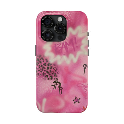 "BAM!" airbrush iPhone case