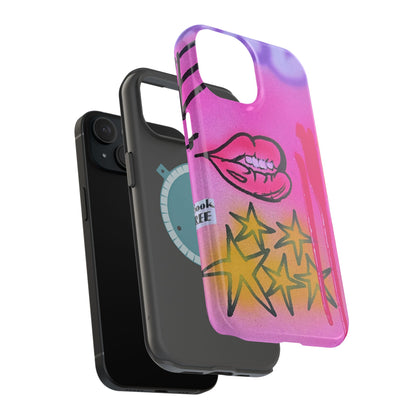 MagSafe "star drip" airbrush iPhone case