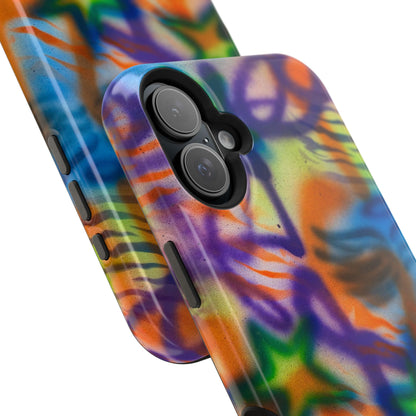 MagSafe "streetwear angel" airbrush iPhone case