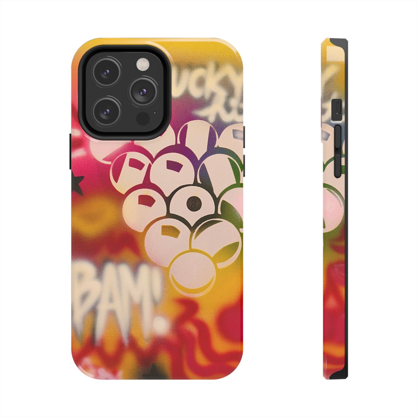 limited edition "bright billiards" airbrush iPhone case
