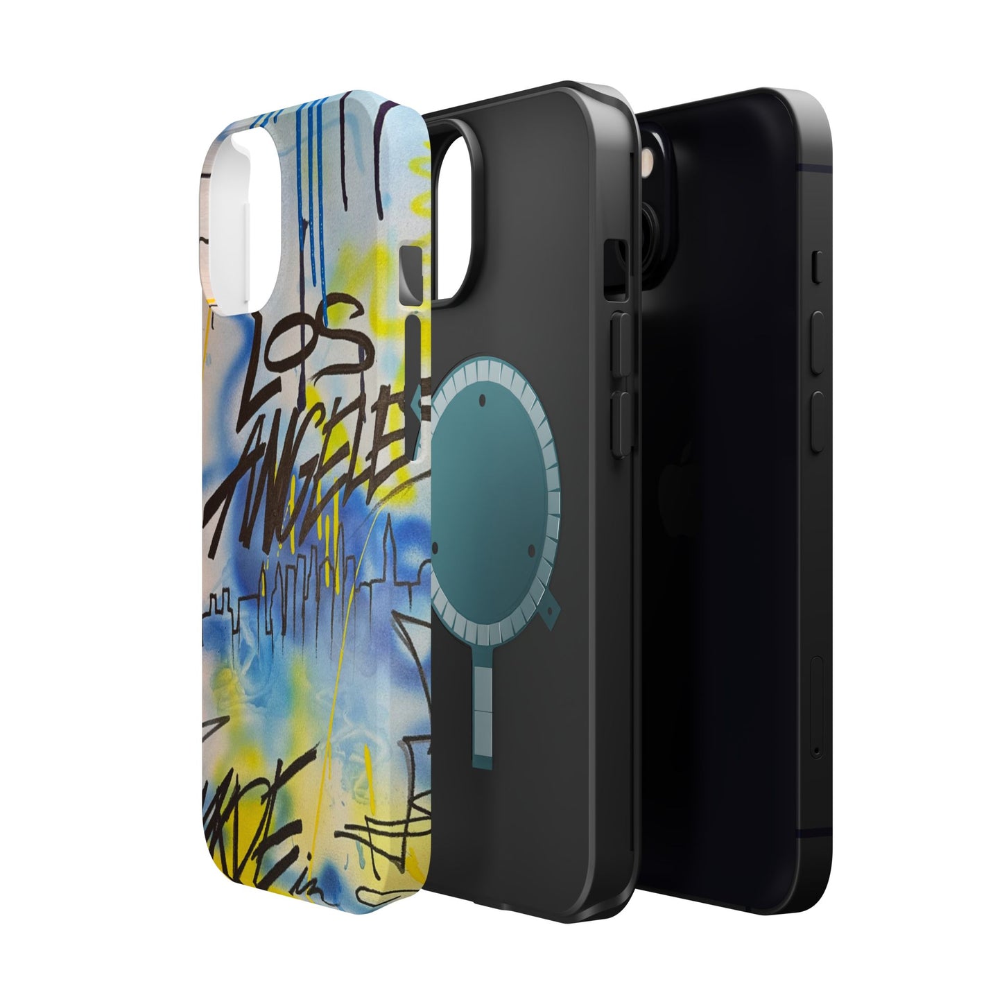 MagSafe "los angeles" airbrush iPhone case