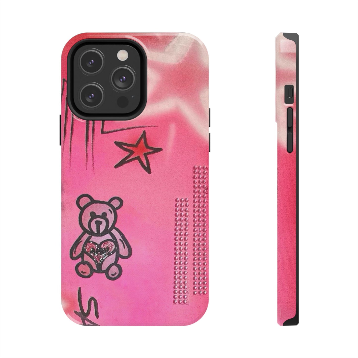 "teddy bear" airbrush iPhone case