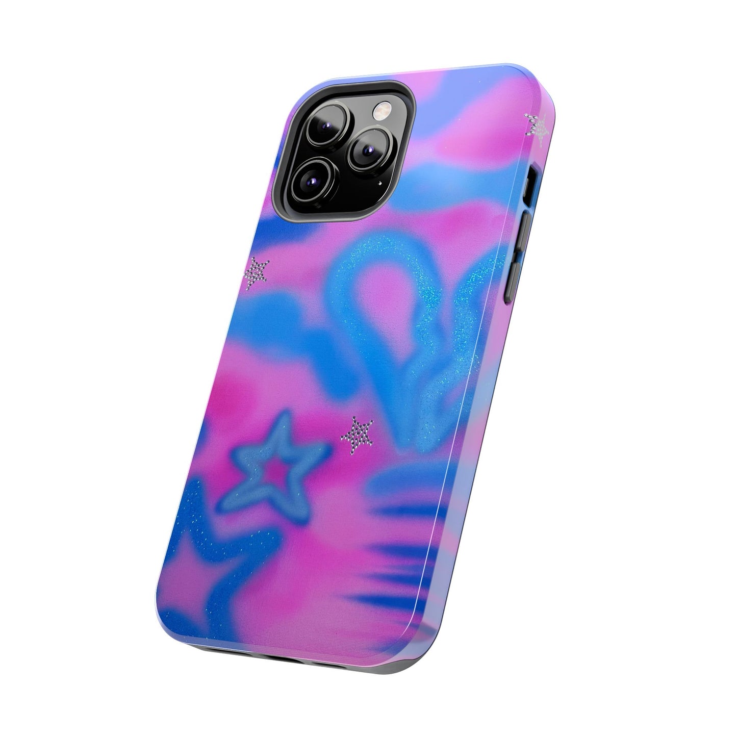 "blue camo" airbrush iPhone case