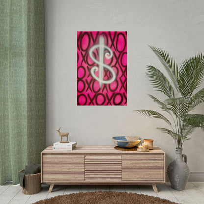 "money dream$" airbrush rolled print