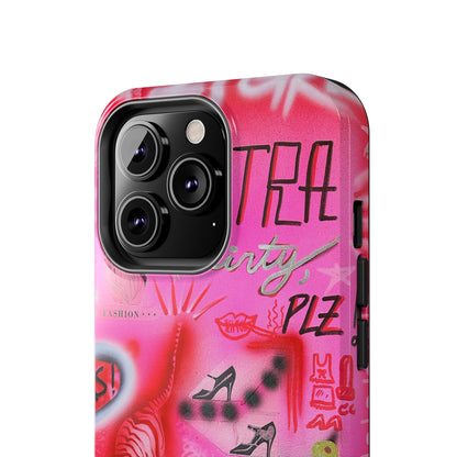 "extra dirty, plz!" airbrush iPhone case