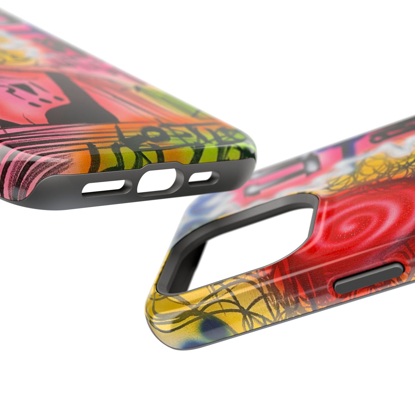 MagSafe „Lost in Paradise“ Airbrush-iPhone-Hülle