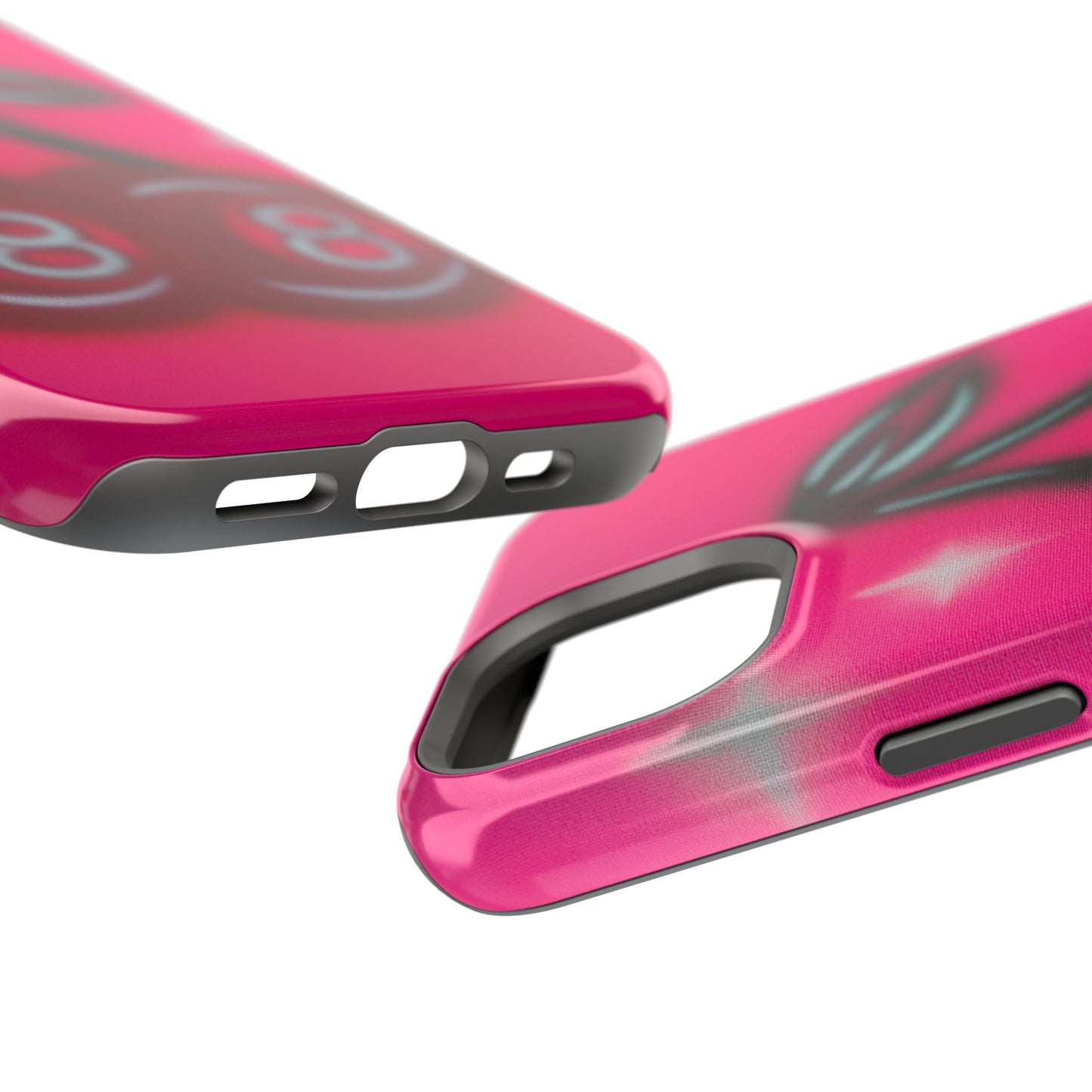 MagSafe „Cherry 8ball“ Airbrush iPhone Hülle