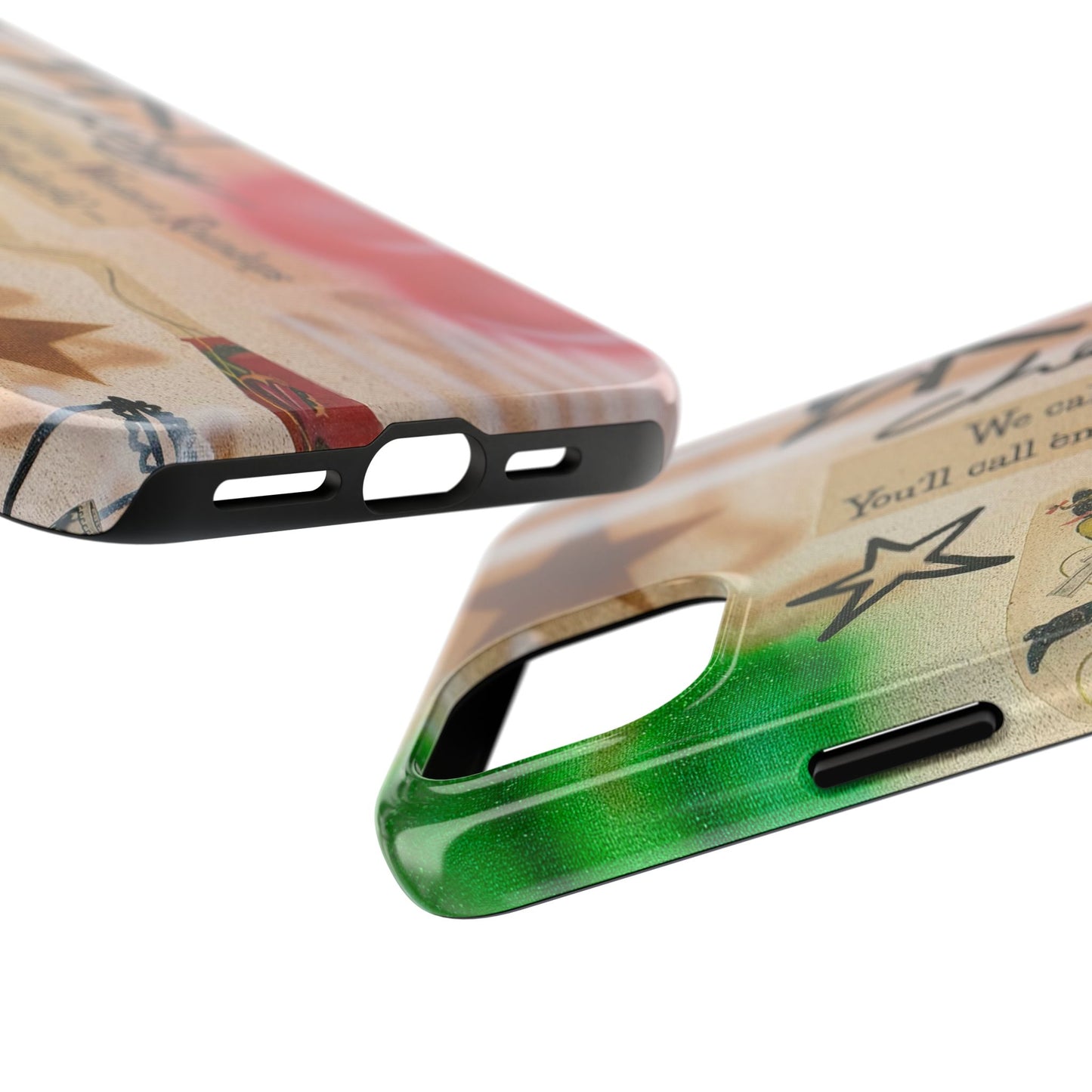 "very cherry" airbrush iPhone case