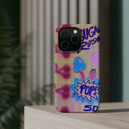 MagSafe "sugar rush" airbrush iPhone case