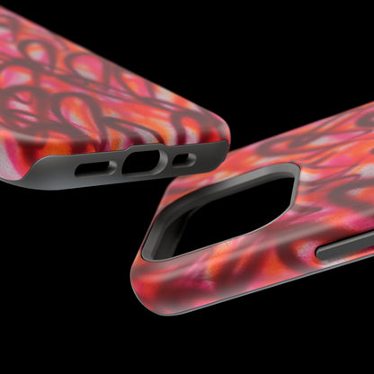 MagSafe „Graffiti Love“ Airbrush iPhone Hülle