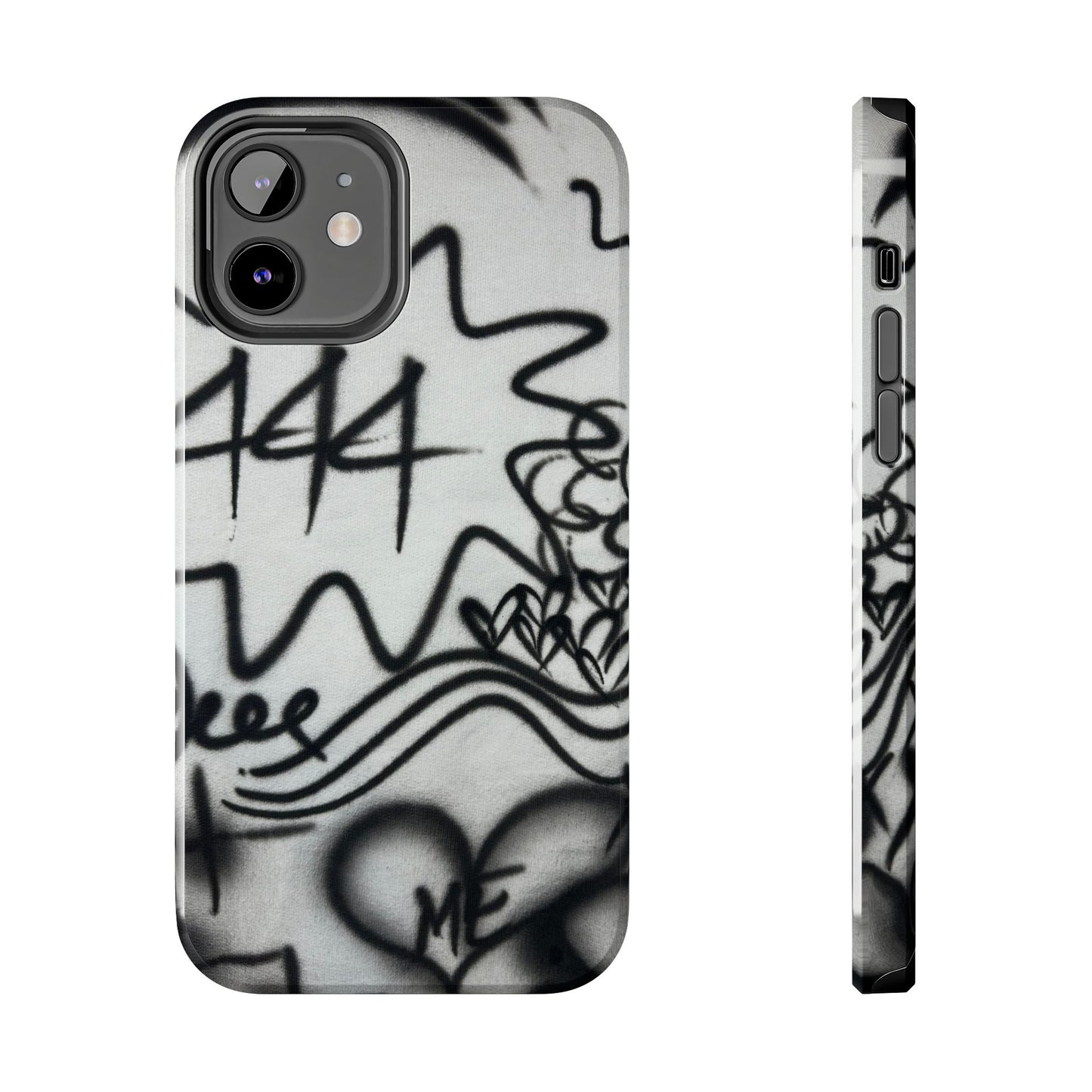 "444” airbrush iPhone case
