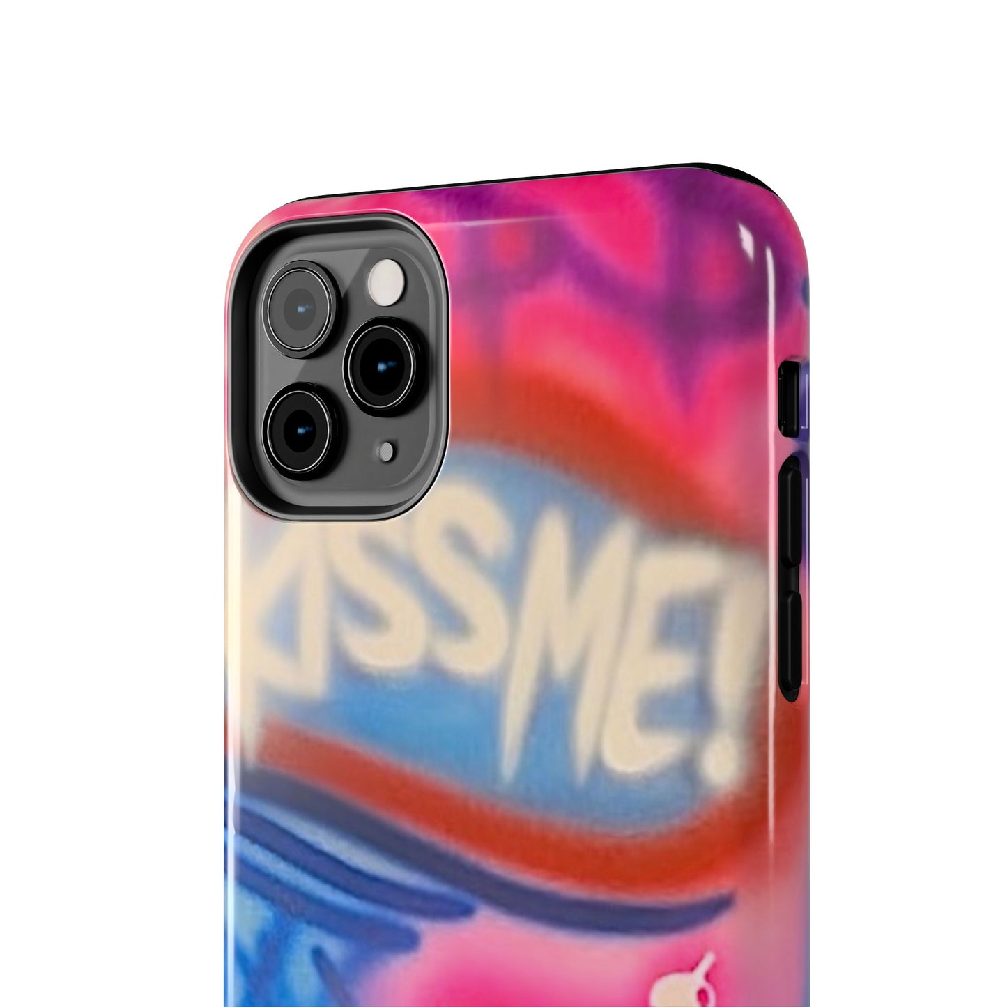 "kiss me pt. 2" airbrush iPhone case