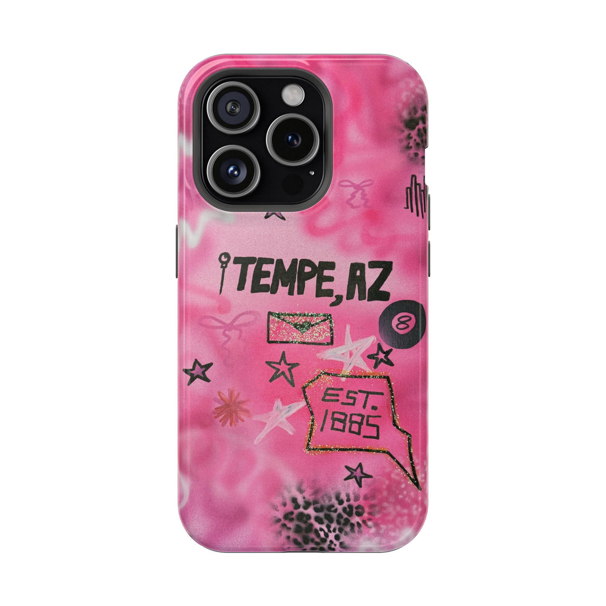 MagSafe „arizona state university pt. 2“ Airbrush iPhone-Hülle