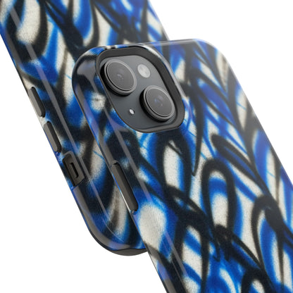MagSafe "abstract hearts" airbrush iPhone case