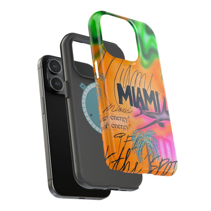 MagSafe "miami, fl" Airbrush iPhone Hülle