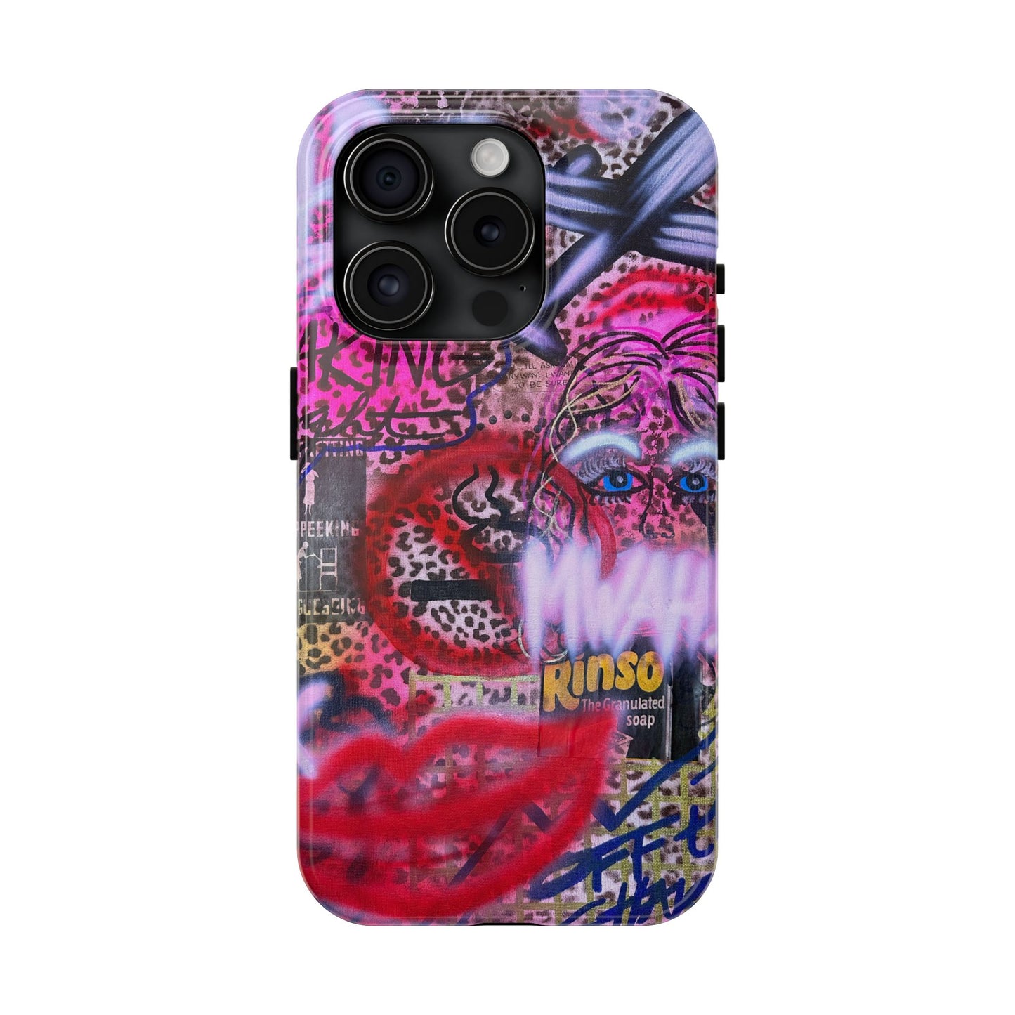 "taking flight" airbrush iPhone case