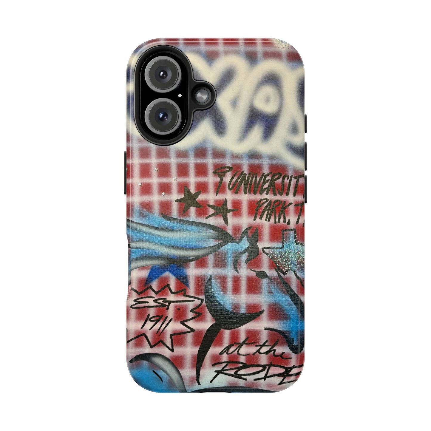 "texas" airbrush iPhone case