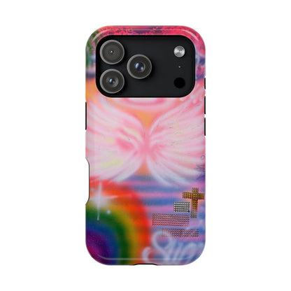 MagSafe "summer bliss" airbrush iPhone case