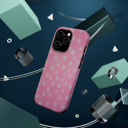 MagSafe "Erdbeerstrudel-Polkadots" Airbrush iPhone Hülle