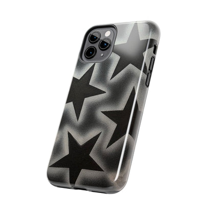 "chrome stars" airbrush iPhone case