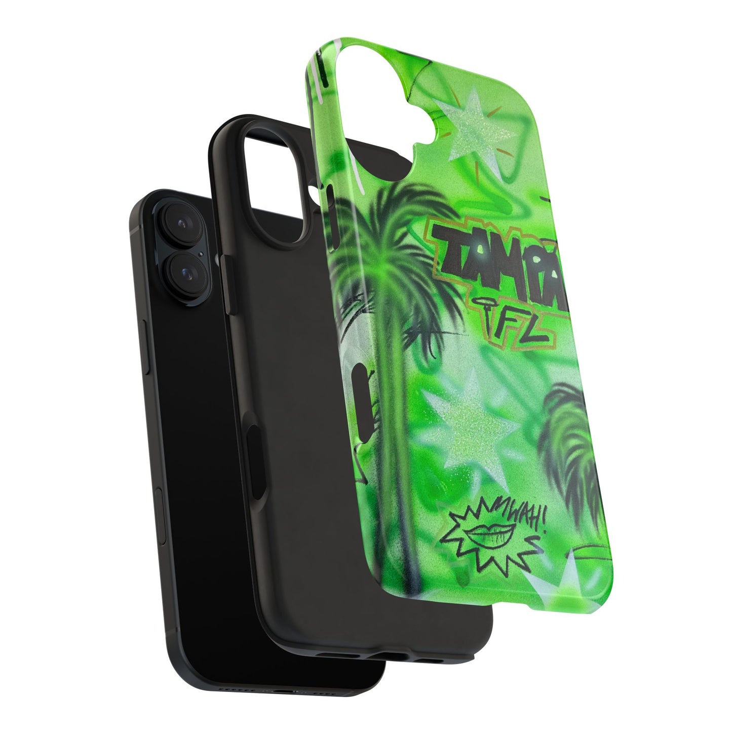 "tampa, fl" airbrush iPhone case