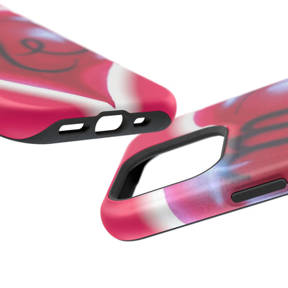 MagSafe "i <3 me" Airbrush iPhone Hülle