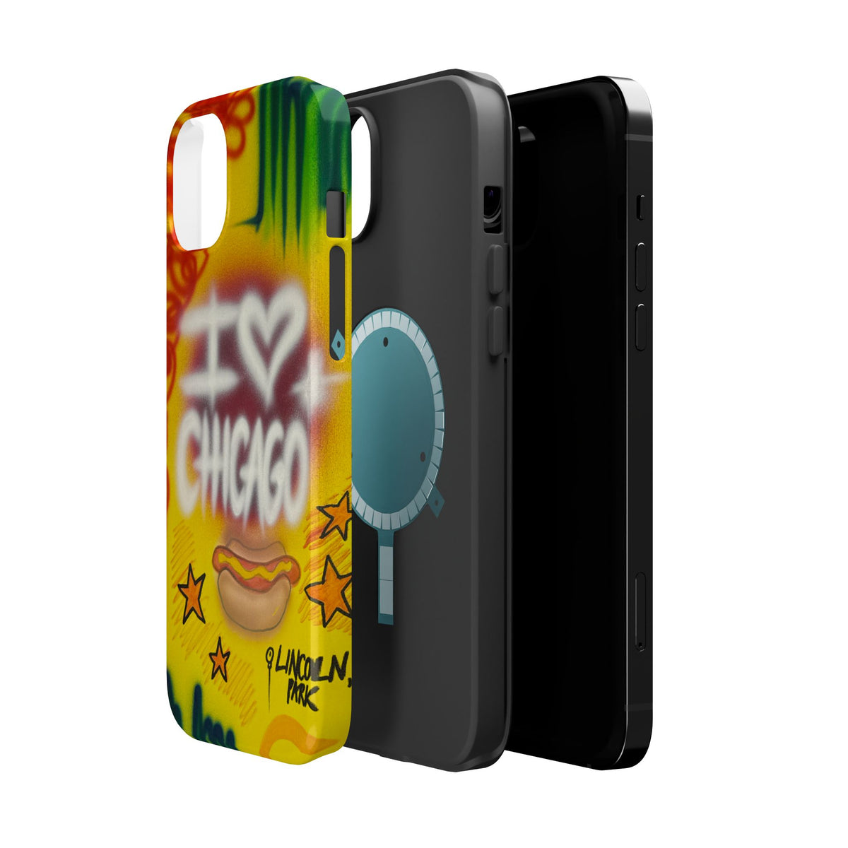 MagSafe "chicago" airbrush iPhone case